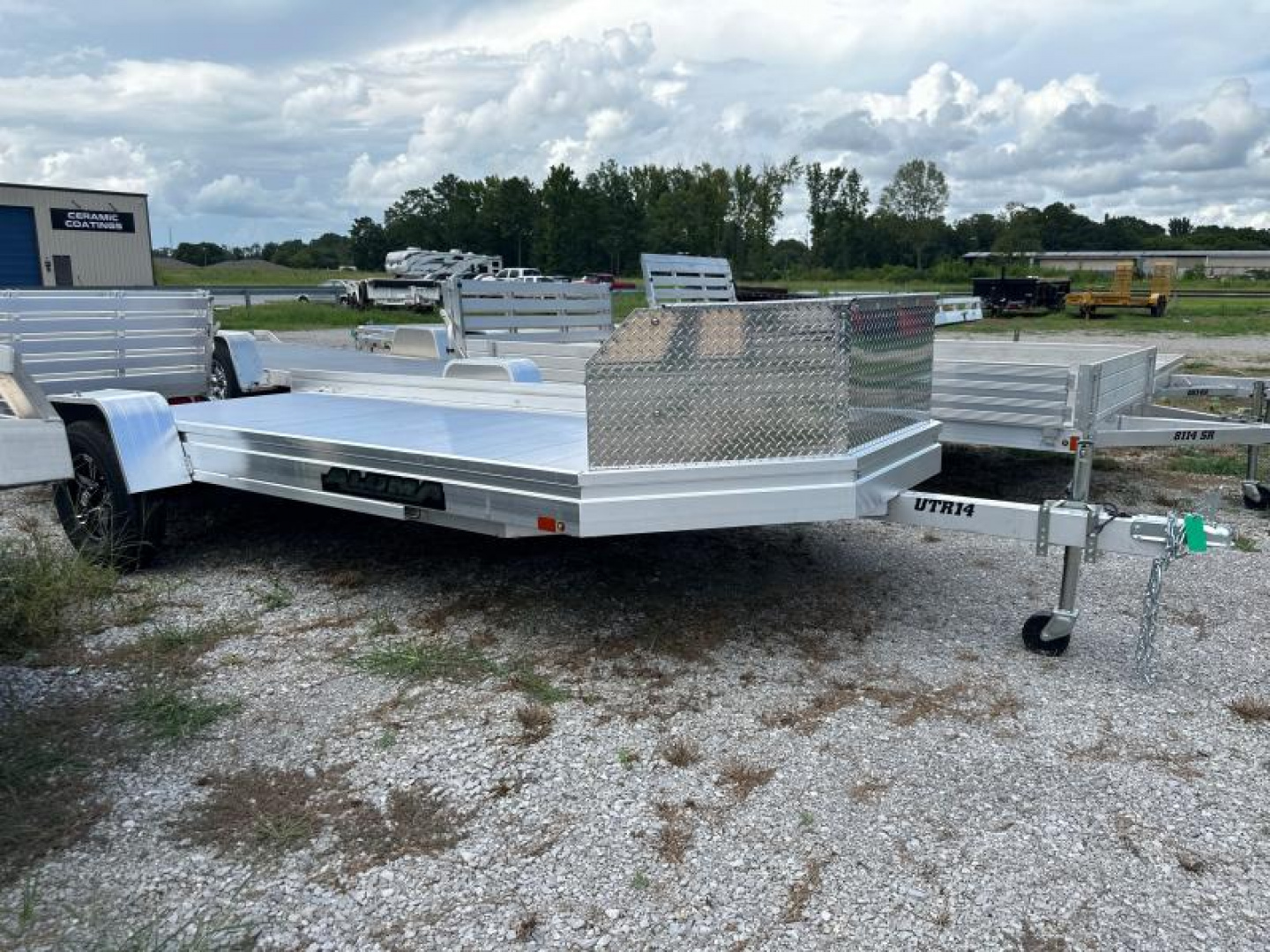 New 2025 Aluma UT14 Utility Trailer