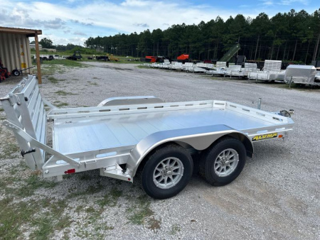 New 2025 Aluma 7812TA Utility Trailer