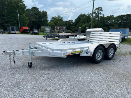 New 2025 Aluma 7812TA Utility Trailer
