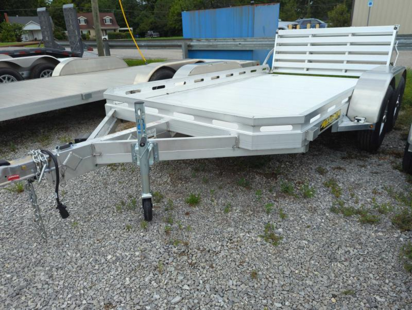 New 2025 Aluma 7812TA Utility Trailer