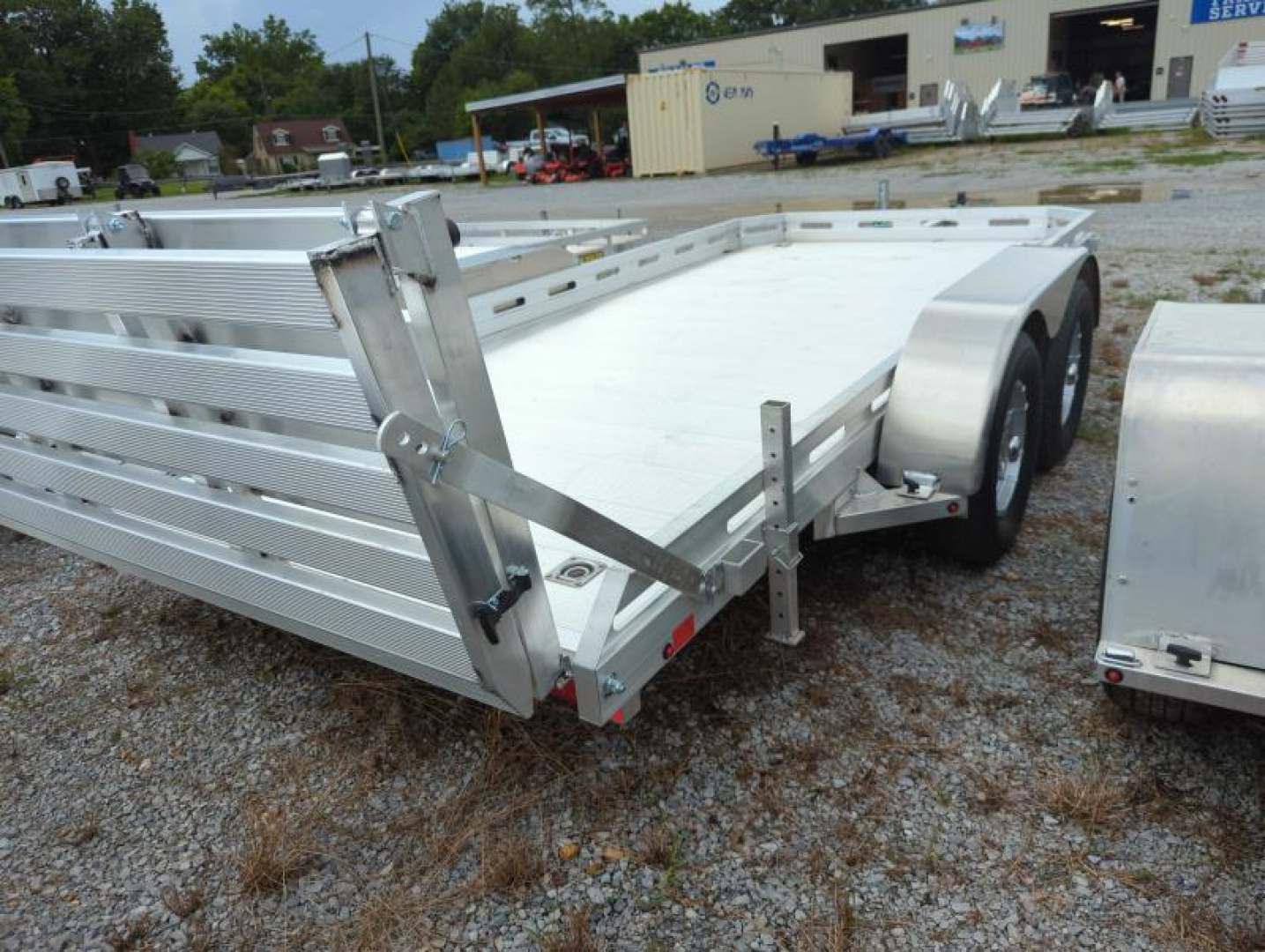 New 2025 Aluma 7814TA Utility Trailer