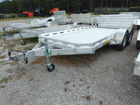New 2025 Aluma 7814TA Utility Trailer