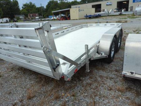 New 2025 Aluma 7814TA Utility Trailer