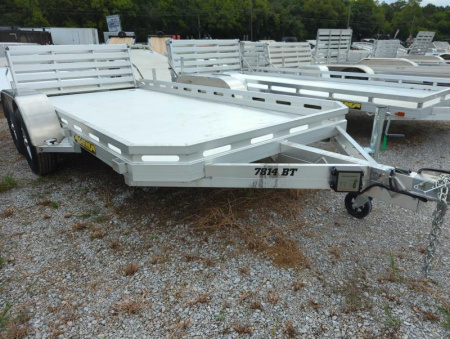 New 2025 Aluma 7814TA Utility Trailer