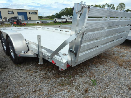 New 2025 Aluma 7814TA Utility Trailer
