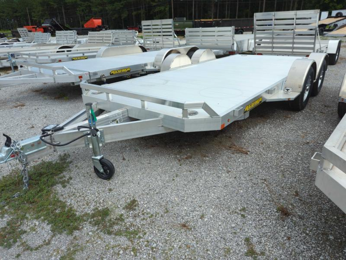 New 2025 Aluma 8216TA Car Hauler
