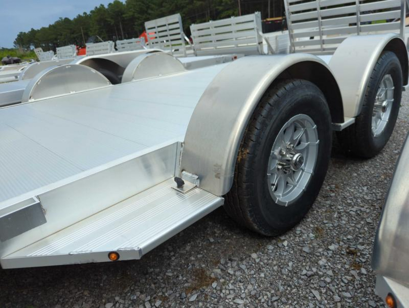 New 2025 Aluma 8216TA Car Hauler