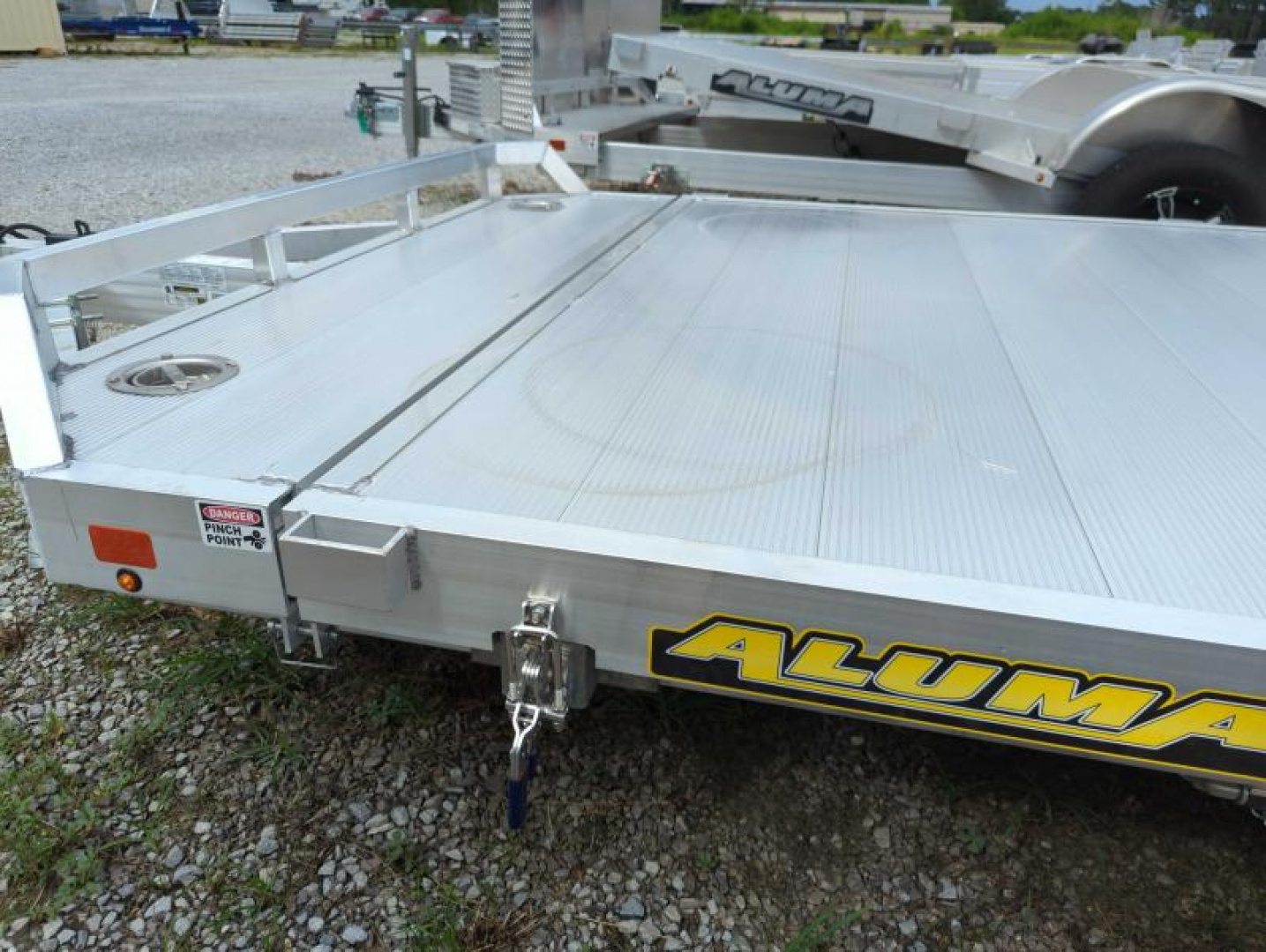 New 2025 Aluma 8218TA Car Hauler