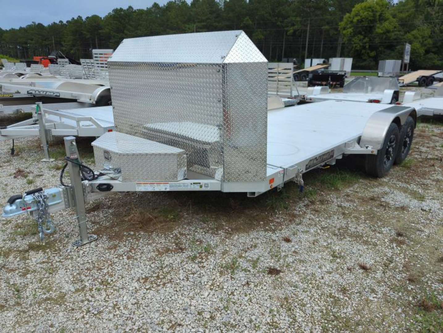 New 2025 Aluma 8218H Car Hauler