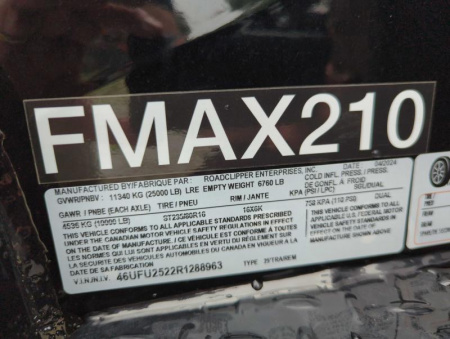 New 2024 Diamond C Trailers FMAX210 Deckover Trailer