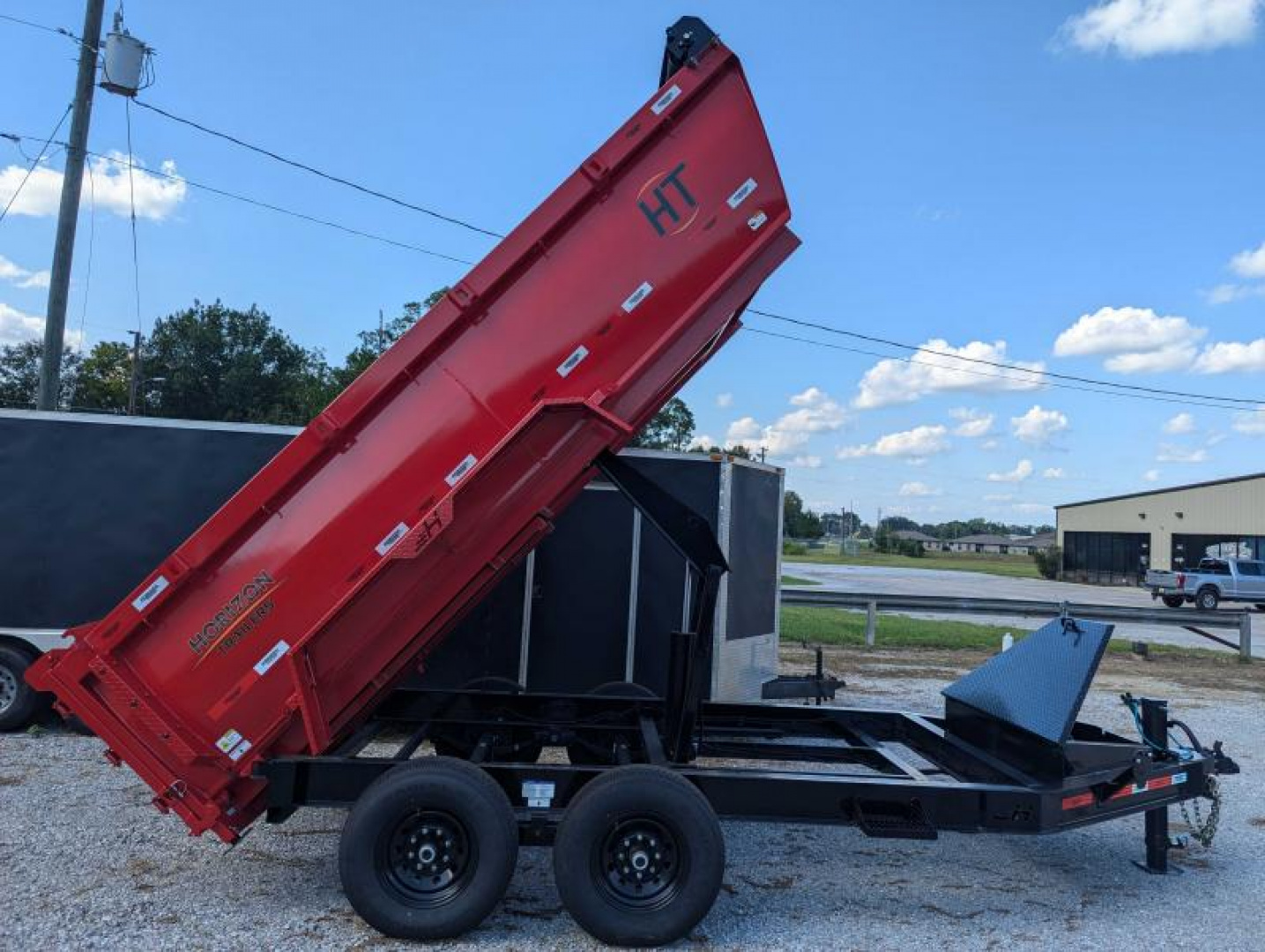 New 2024 Horizon Trailers HZ7BP-3'X14' Dump Trailer