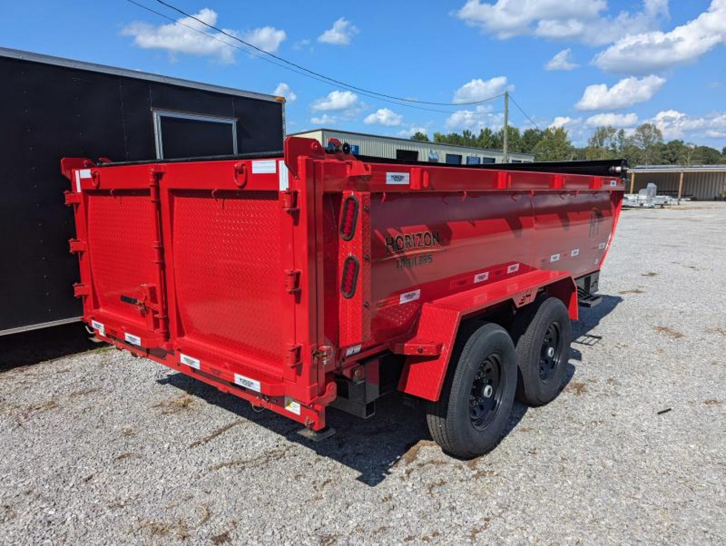 New 2024 Horizon Trailers HZ7BP-3'X14' Dump Trailer
