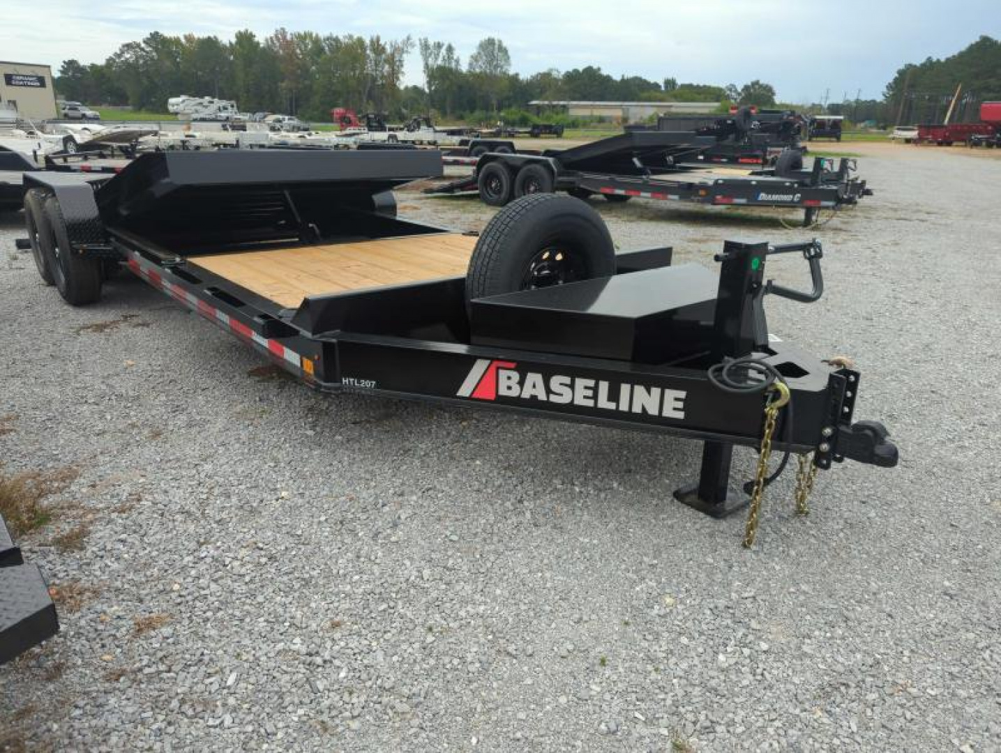 New 2025 Baseline HTL207 Tilt Trailer