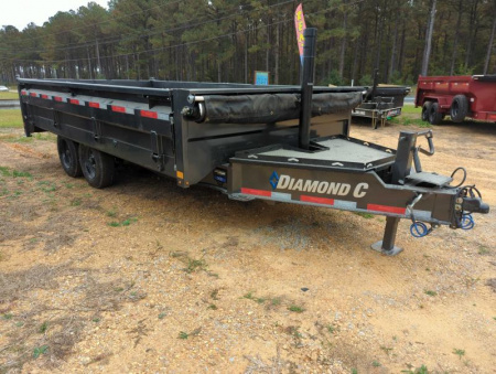 New 2025 Diamond C Trailers DOD 16X96 Dump Trailer