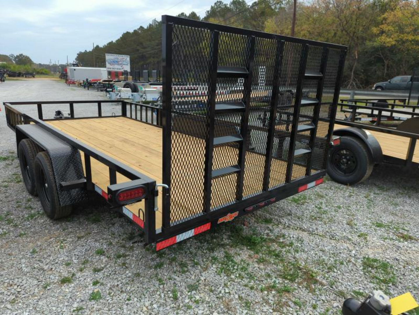 New 2025 Down 2 Earth Trailers 8216 Ramp in Rails  ATV Trailer
