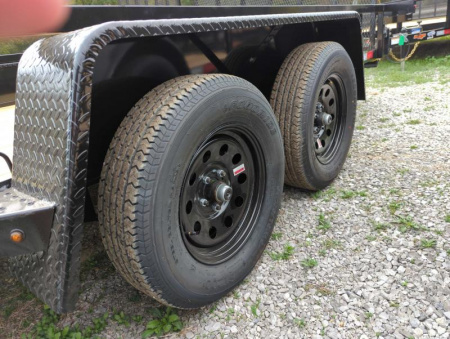 New 2025 Down 2 Earth Trailers 8216 Ramp in Rails  ATV Trailer