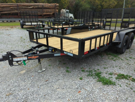 New 2025 Down 2 Earth Trailers 8216 Ramp in Rails  ATV Trailer