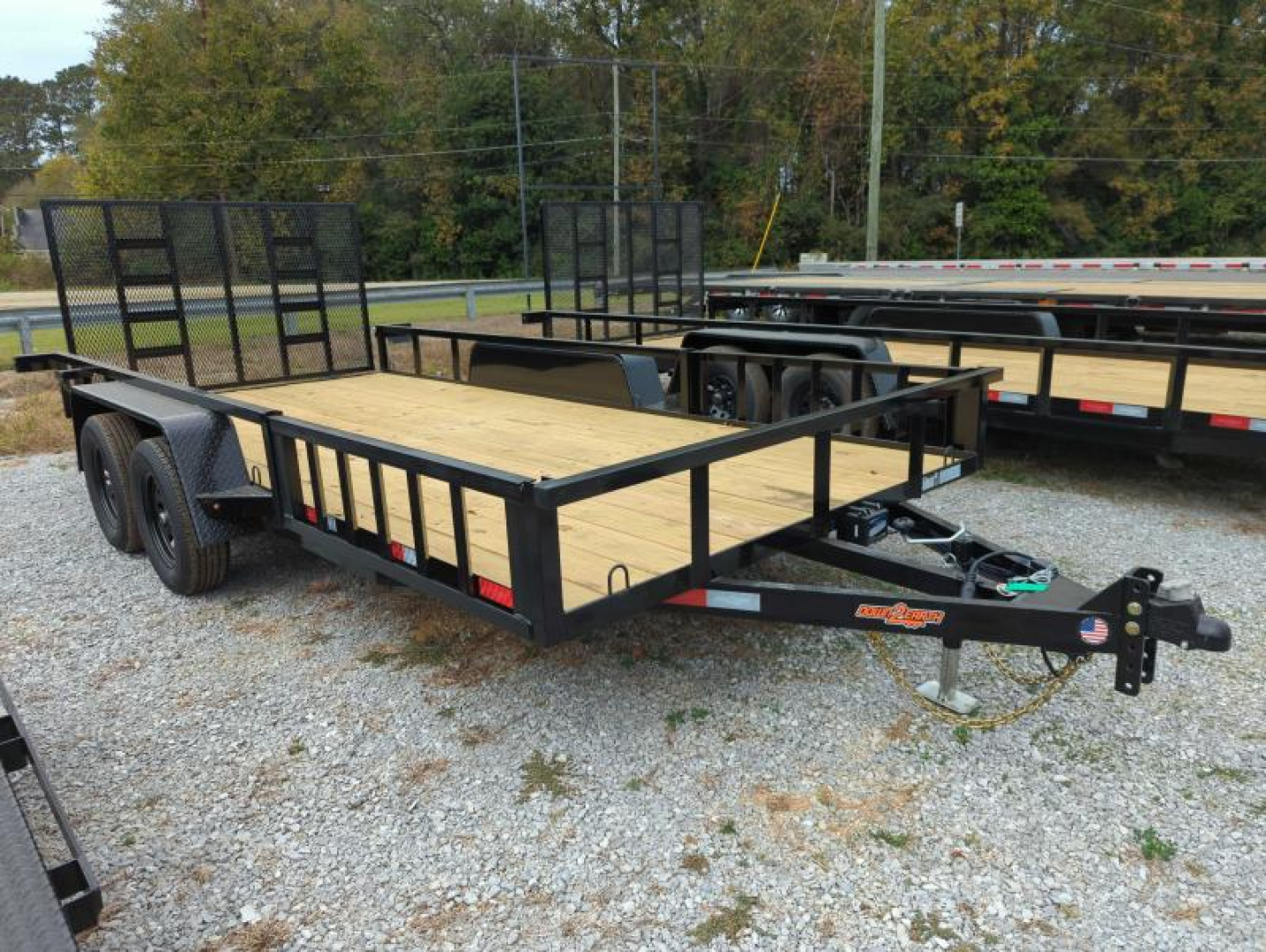 New 2025 Down 2 Earth Trailers 8216 Ramp in Rails  ATV Trailer