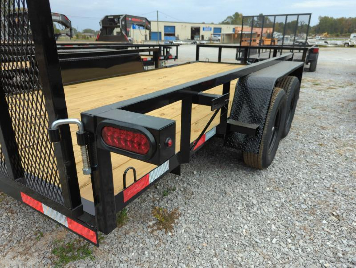 New 2025 Down 2 Earth Trailers 8216 Ramp in Rails  ATV Trailer