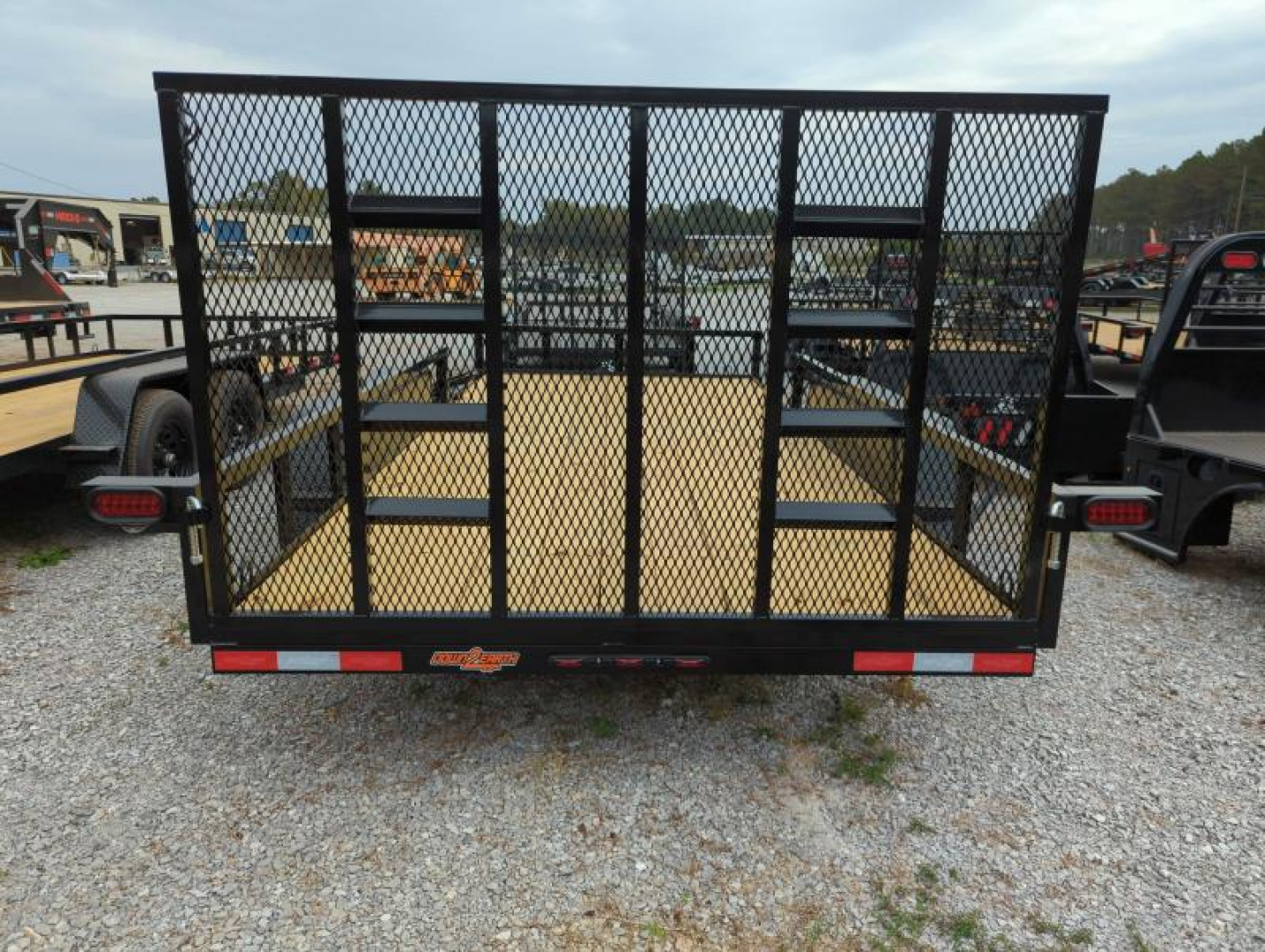 New 2025 Down 2 Earth Trailers 8216 Ramp in Rails  ATV Trailer