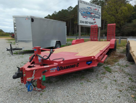 New 2025 Diamond C Trailers LPX207 22' Equipment Trailer