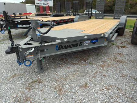 New 2025 Diamond C Trailers LPX207 20' Equipment Trailer