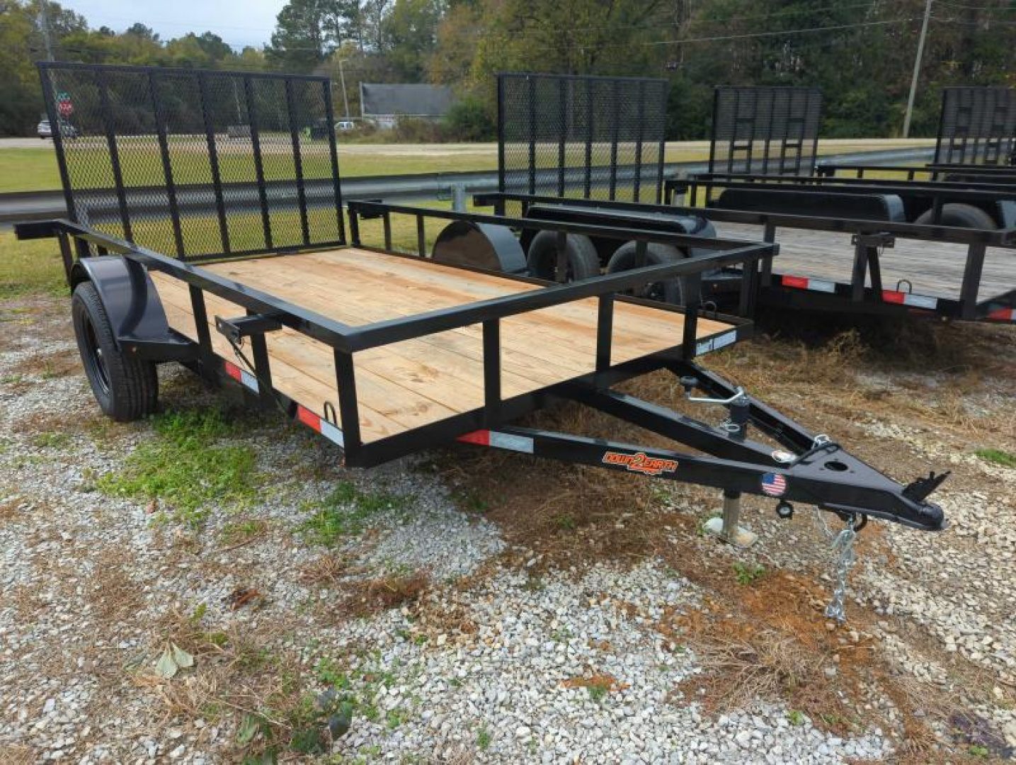 New 2025 Down 2 Earth Trailers DTE76X12 Utility Trailer