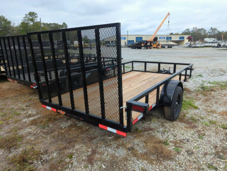 New 2025 Down 2 Earth Trailers DTE76X12 Utility Trailer