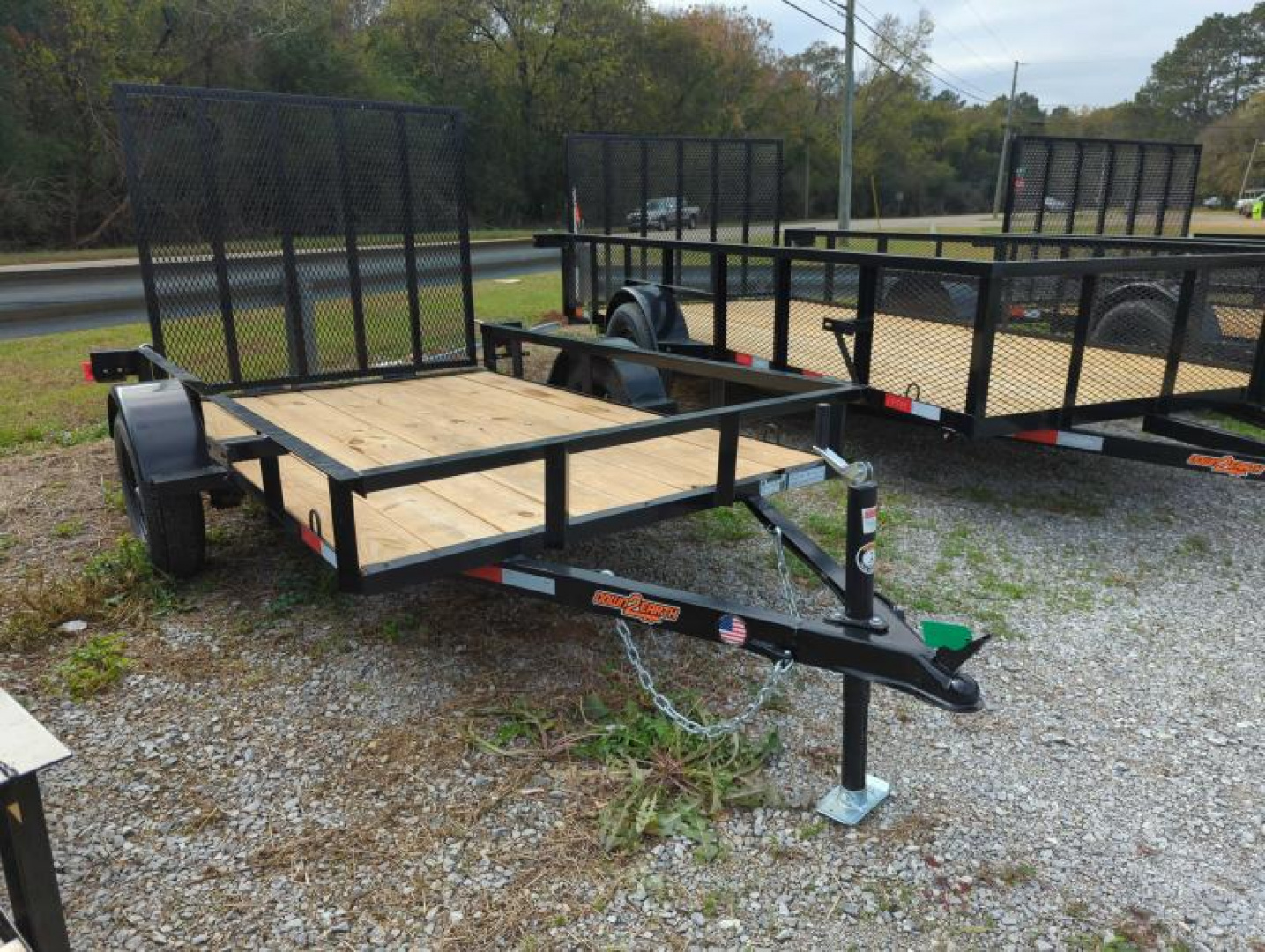 New 2025 Down 2 Earth Trailers DTE5X8 Utility Trailer