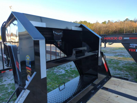 New 2025 MAXX-D LDX 32' Engineered I-Beam Frame Gooseneck Deckover Trailer