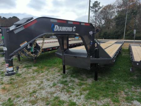 New 2025 Diamond C Trailers FMAX212 HDT PACESETTER EDITION Flatbed Trailer