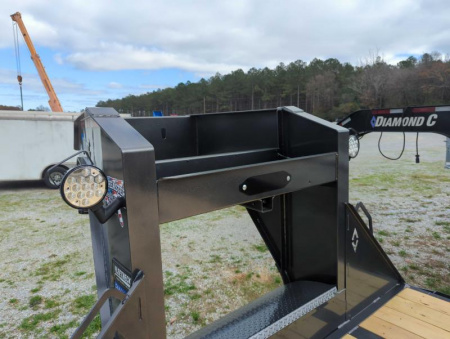 New 2025 Diamond C Trailers FMAX212 HDT PACESETTER EDITION Flatbed Trailer