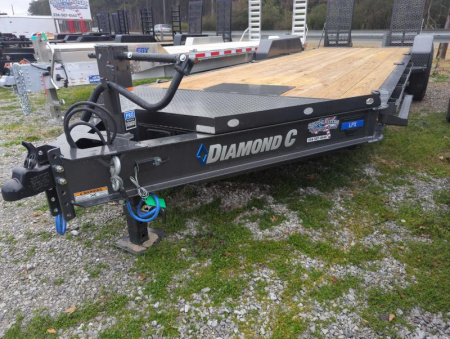 New 2025 Diamond C Trailers LPX207 22' Equipment Trailer