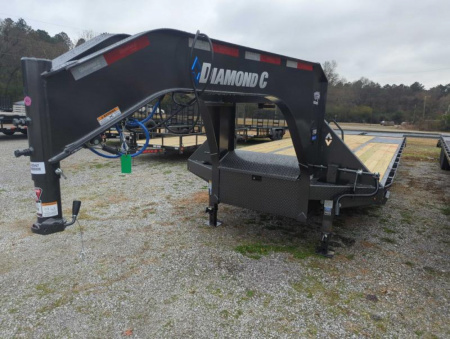New 2025 Diamond C Trailers FMAX210 MAX RAMPS Deckover Trailer