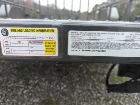 New 2025 MAXX-D S3X 8314 5.2K Utility Trailer
