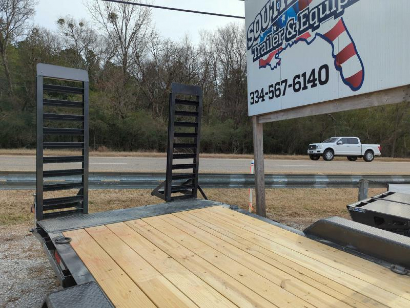 New 2025 Baseline HEQ208 Equipment Trailer