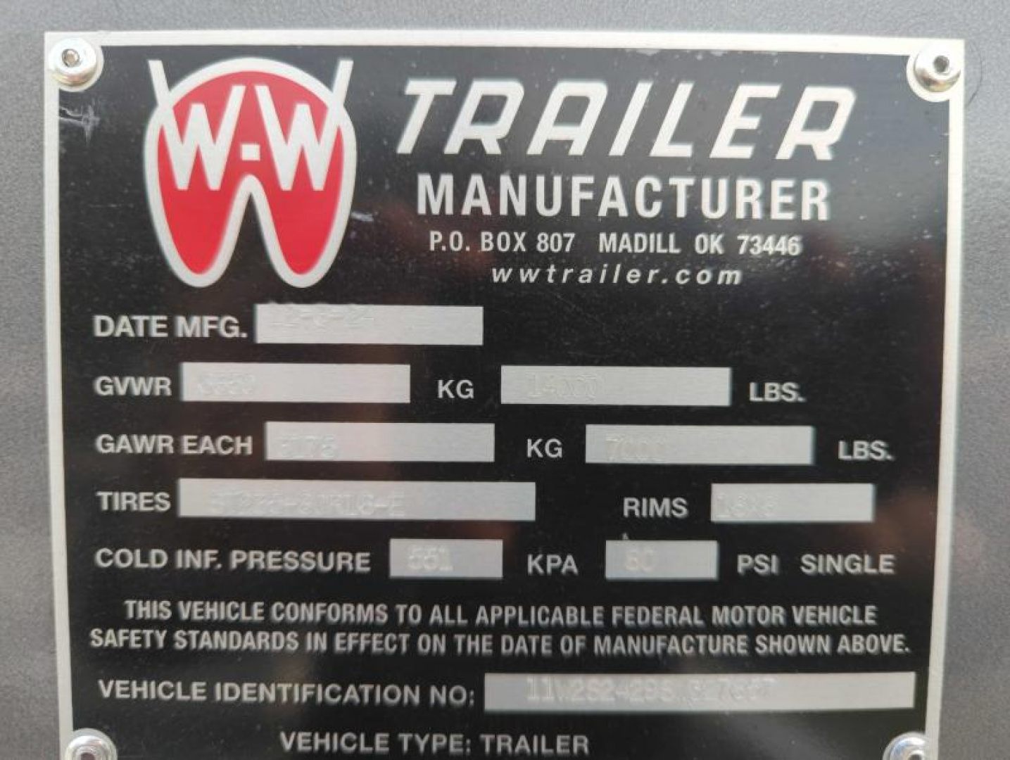 New 2025 W-W Trailer ROUSTABOUT GOOSENECK Stock / Stock Combo Trailer
