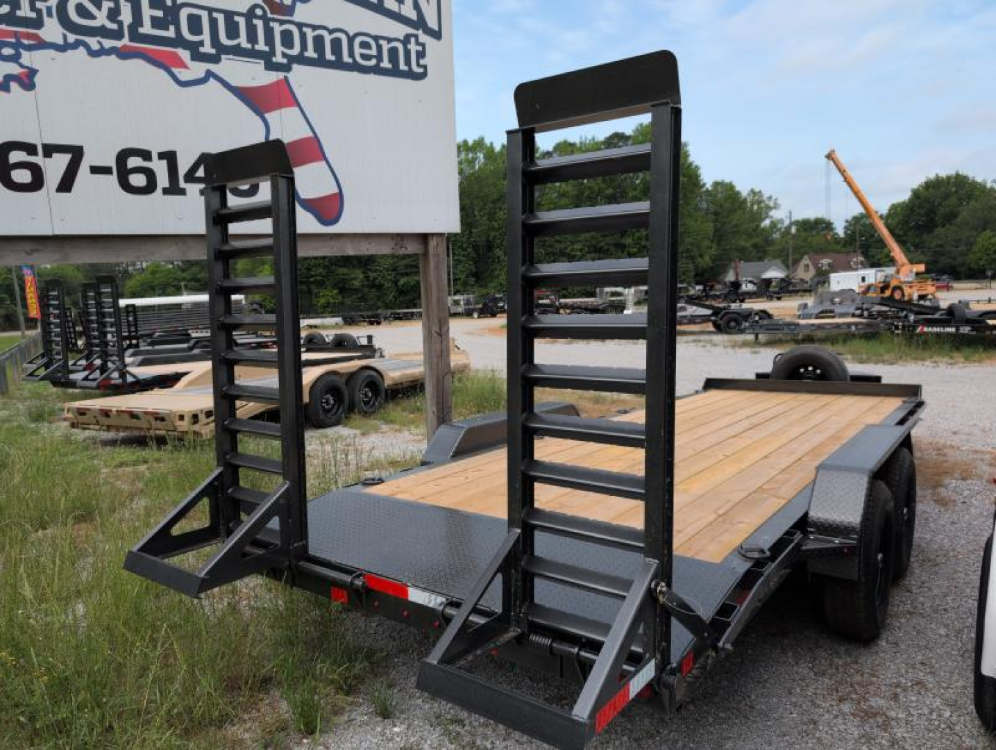 New 2025 Baseline HEQ207 Equipment Trailer