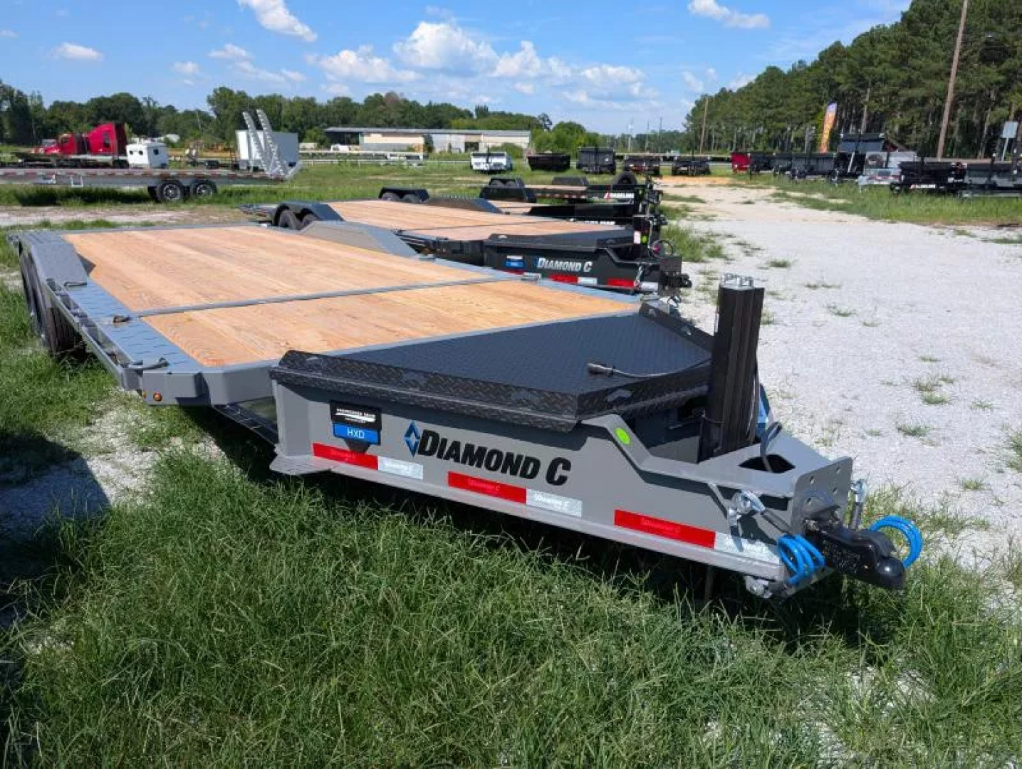 New 2025 Diamond C Trailers HXD208 MAX WIDTH Equipment Trailer