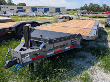 New 2025 Diamond C Trailers HXD208 MAX WIDTH Equipment Trailer