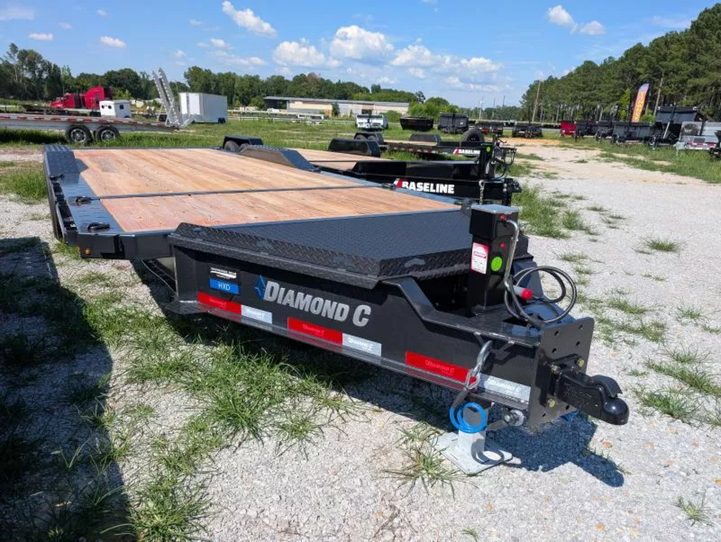 New 2025 Diamond C Trailers HXD208 MAX WIDTH Equipment Trailer