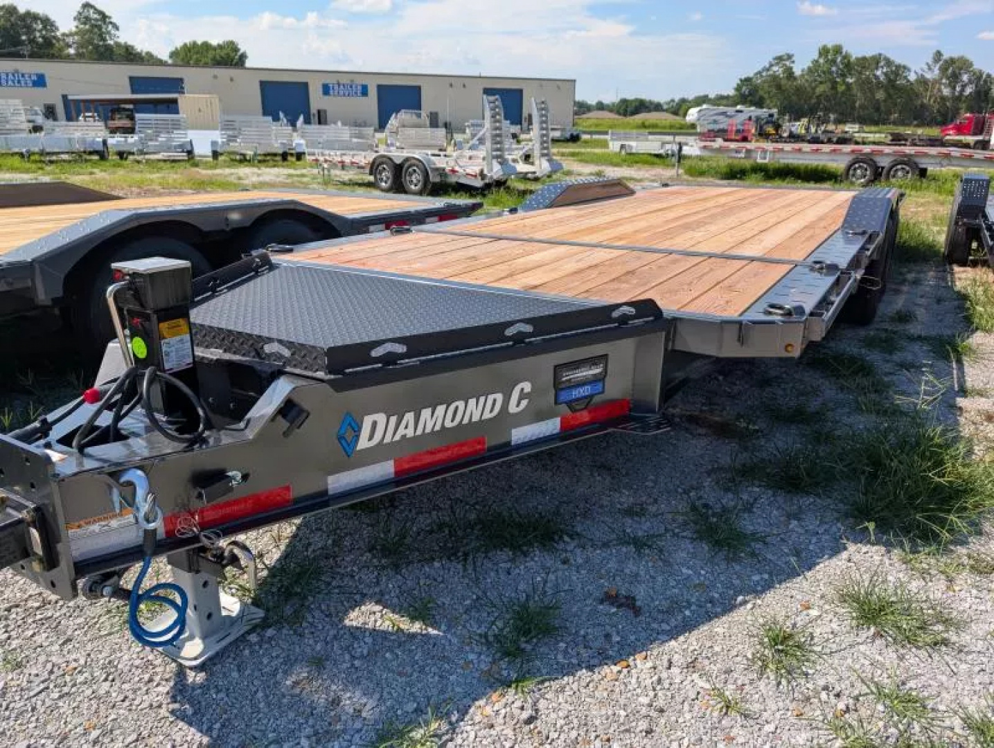 New 2025 Diamond C Trailers HXD208 MAX WIDTH Equipment Trailer