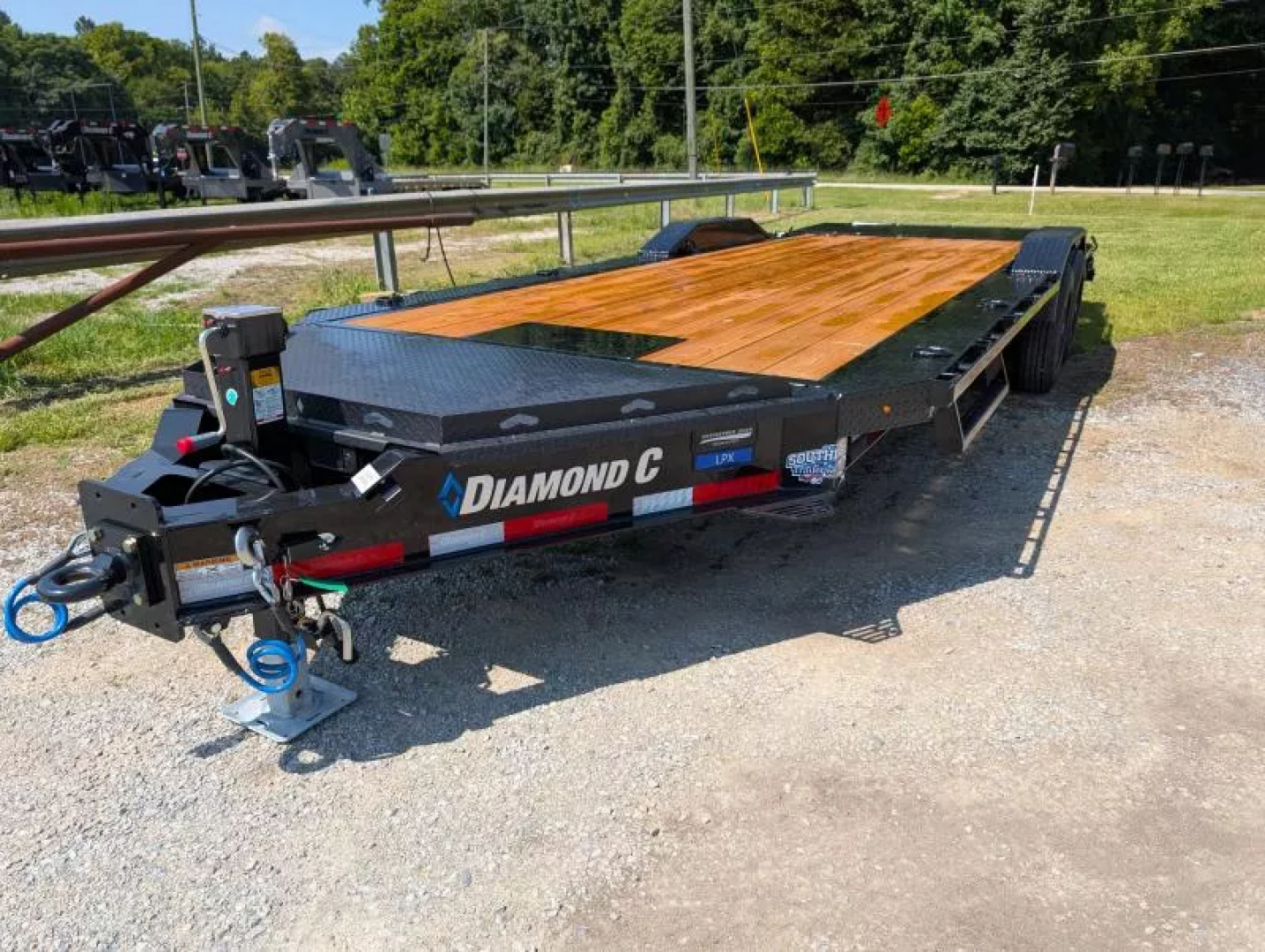 New 2025 Diamond C Trailers LPX210 Equipment Trailer