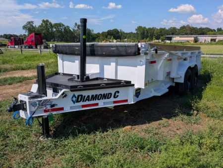 New 2025 Diamond C Trailers LPT208 PACESETTER Dump Trailer
