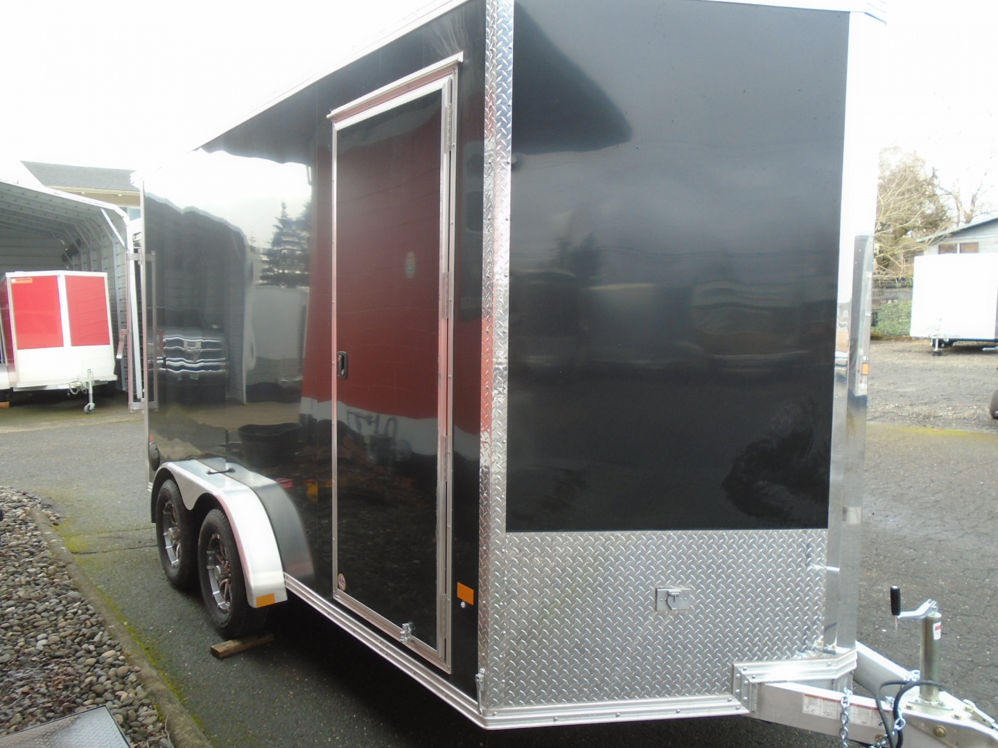 New 2025 Stealth Trailers 7.4X14 Cargo / Enclosed Trailer