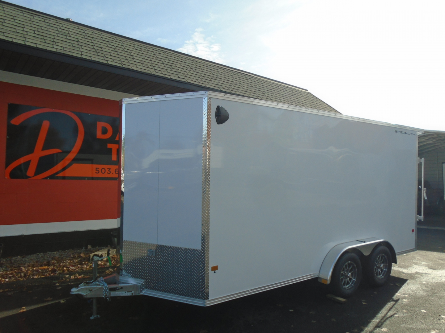 New 2026 Stealth Trailers 7.4X16 Cargo / Enclosed Trailer