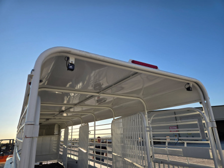 New 2025 Gooseneck Trailer MFG 28' Triple Axle Gooseneck w/ Cleated Floor