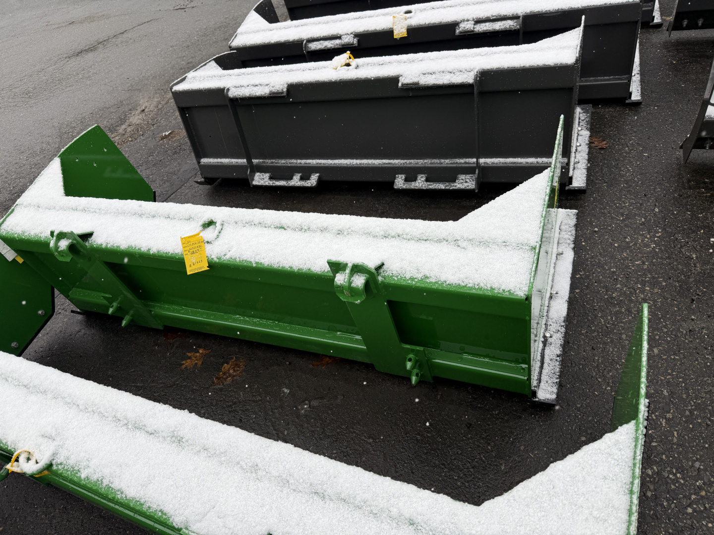 New 2025 CID 84" JD SNOW PUSHER Snow Plow