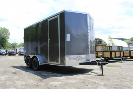 New 2025 7X14 Passport Deluxe Enclosed Cargo Trailer - Haulmark