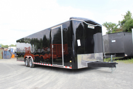 New 2025 8.5x28 12K Enclosed Car Hauler Trailer - Haulmark